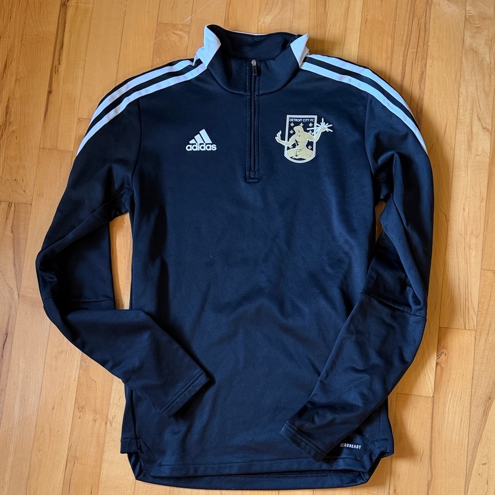 Adidas Detroit city FC quarter zip